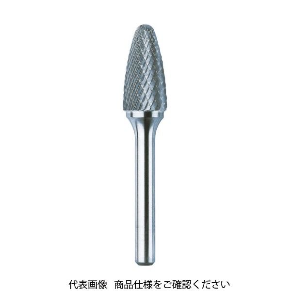 ニューレジストン NRS 超硬バー ツクシcカット 刃径6×刃長16×軸径6×軸長34 超硬 TCBT9400C 1本 435-6896（直送品）