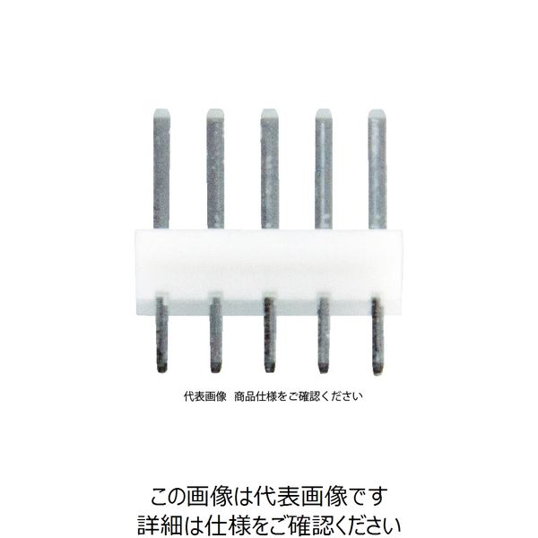 日本圧着端子製造 JST NHコネクタ用ベースピン トップ型 (100個入) B2P-SHF-1AA 1袋(100個) 436-1580（直送品）
