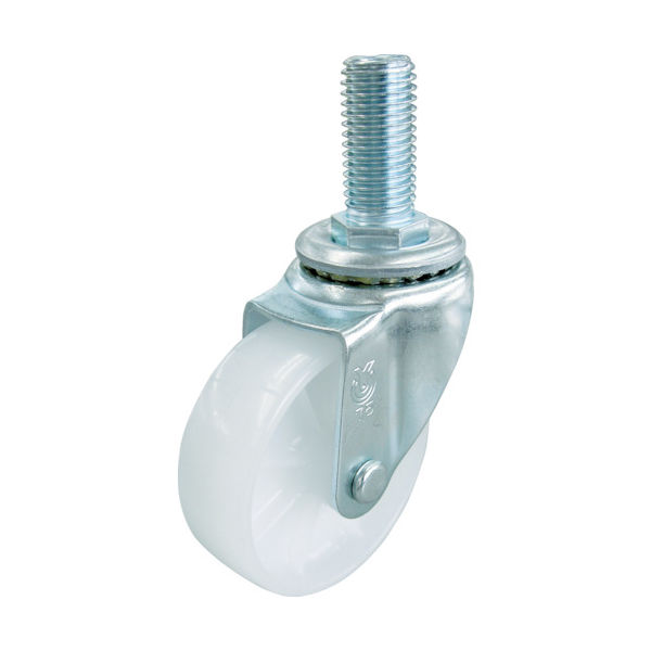 ねじ込み式 自在 キャスター ナイロン 車輪径50mm Sタイプ ST型 ネジ寸法W3/4×40山数10 ST-50N-W3/4-40 1個（直送品）