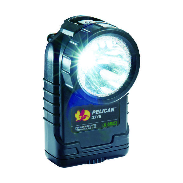 Pelican Products 3715 LEDフラッシュライト 黒 3715LEDBK 1個 432-0689（直送品）