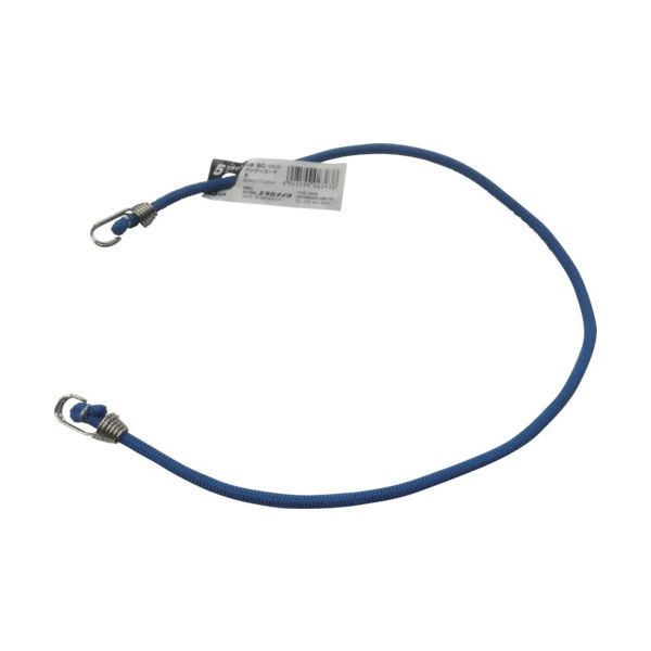 ユタカメイク ゴム バンジーコード 5mm×600mm 青 BC-5608 1本 444-6666（直送品）