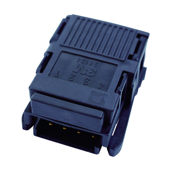 スリーエム ジャパン 3M リンクコネクタ ワイヤーマウントコネクタ4極 フラットケーブル用 38104-0018-000 FL 1個（直送品）