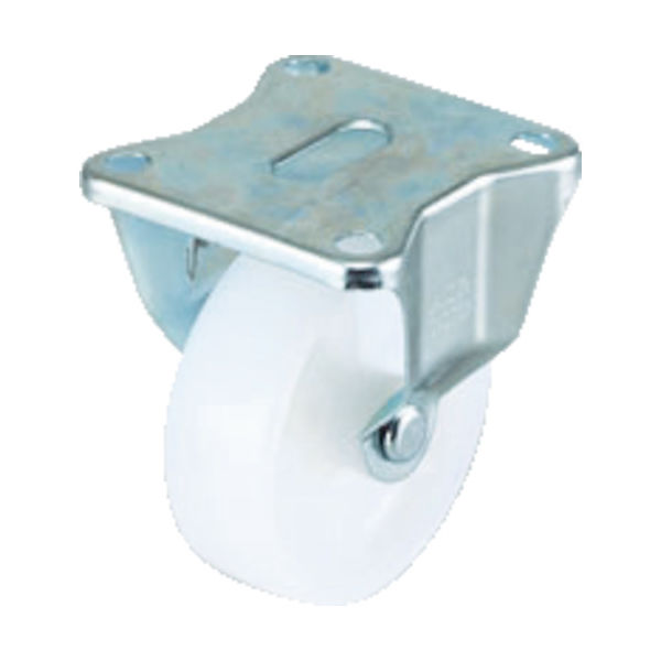 ワコーパレット エアーキャスター(固定車) 75mm ナイロン車 AMR-75N 1個 432-3882（直送品）