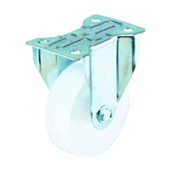 ワコーパレット エアーキャスター(固定車) 100mm ナイロン車 AMR-100N 1個 432-3866（直送品）