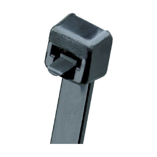 パンドウイット リリースタイ 取り外し可能ナイロン結束バンド 耐候性黒 100本 PRT2S-C0 1袋(100本)（直送品）