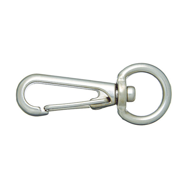 ニッサチェイン ニッケルスプリングスナップ(56mm×4個入り) TSS-4 1袋(4個) 431-4425（直送品）