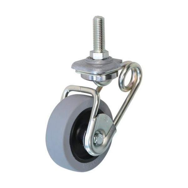 シシクSISIKUアドクライス シシク 緩衝キャスター5 自在 ネジ込み 75径 ウレタン車 SAJ-TS6-SJ-75U 1個（直送品）