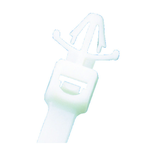 パンドウイット 押し込みタイプナイロン結束バンド ナチュラル (100本入) PLWP1M-C 1袋(100本)（直送品）