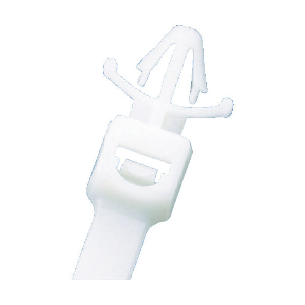 パンドウイット 押し込みタイプナイロン結束バンドナチュラル 幅4.8×長さ132(500本入) PLWP1SB-D 1袋(500本)（直送品）