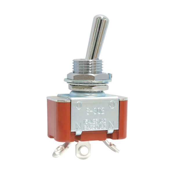 NKKスイッチズ トグルスイッチ はんだ端子 単極ONーON S-302 1個 438-5128（直送品）