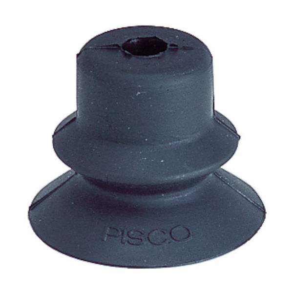 日本ピスコ ピスコ バキュームパッドベローズタイプ パッドゴム ニトリルゴム VP40BN 1個 442-8455（直送品）