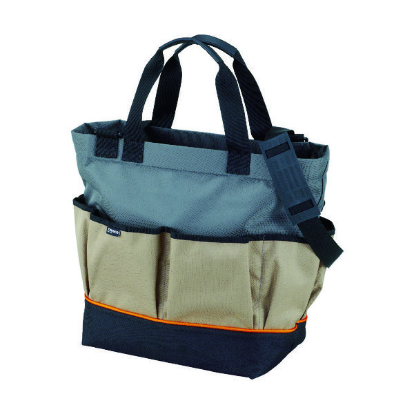 トラスコ中山 TRUSCO ワークトートバッグ グレー TWT-GY 1個 389-7761（直送品）