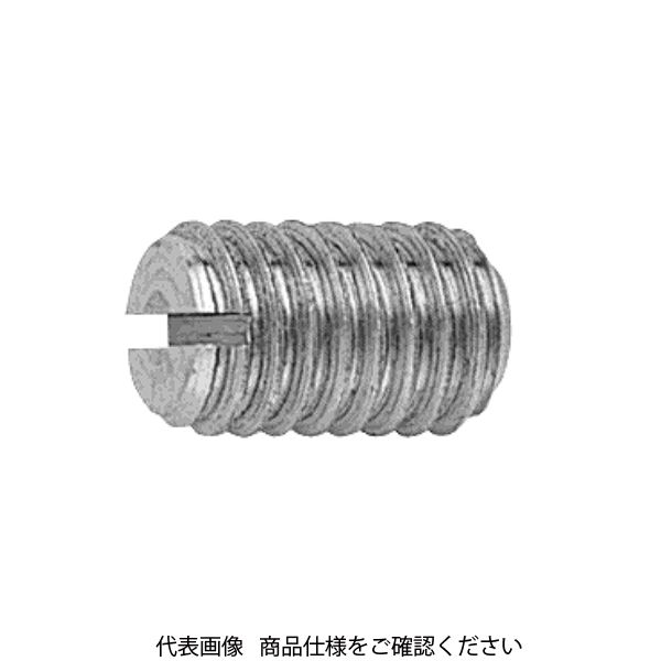 ファスニング J BC 鉄 すり割り付き止めねじ(平先) 2.6 X 6.0 C1000J000026006010 1箱(1000個)（直送品）