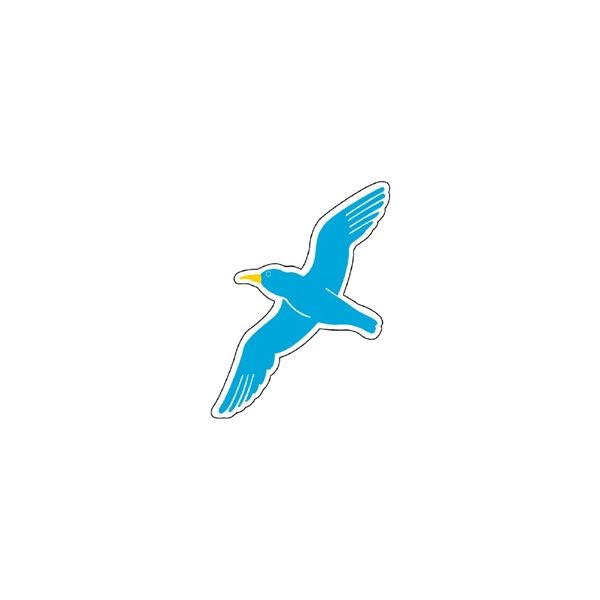 ユニット ジョイシール 鳥(青) 913-22 1枚（直送品）