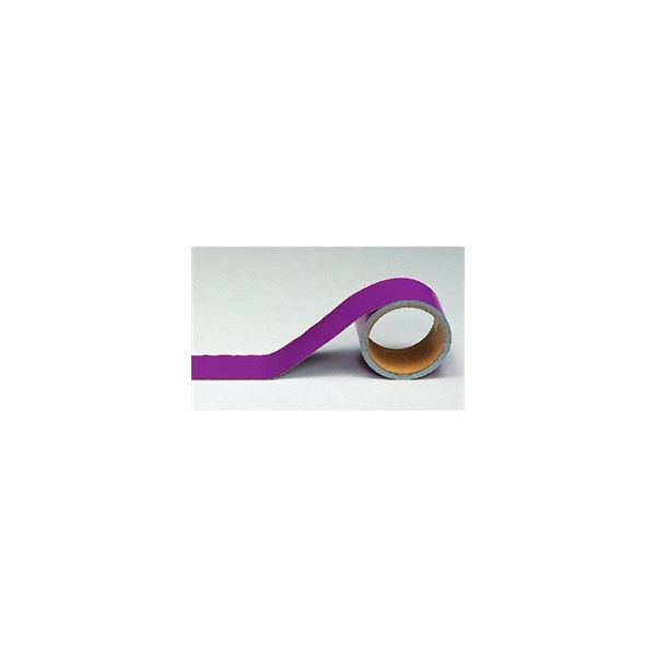 ユニット 配管識別テープ(小) 50mm×5m 赤紫 446-09 1巻（直送品）