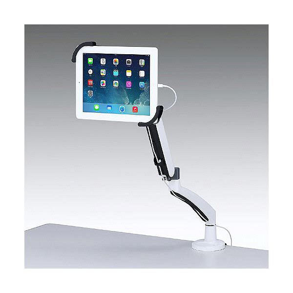 サンワサプライ　7～11インチ対応水平垂直iPad・タブレット用アーム　（直送品）
