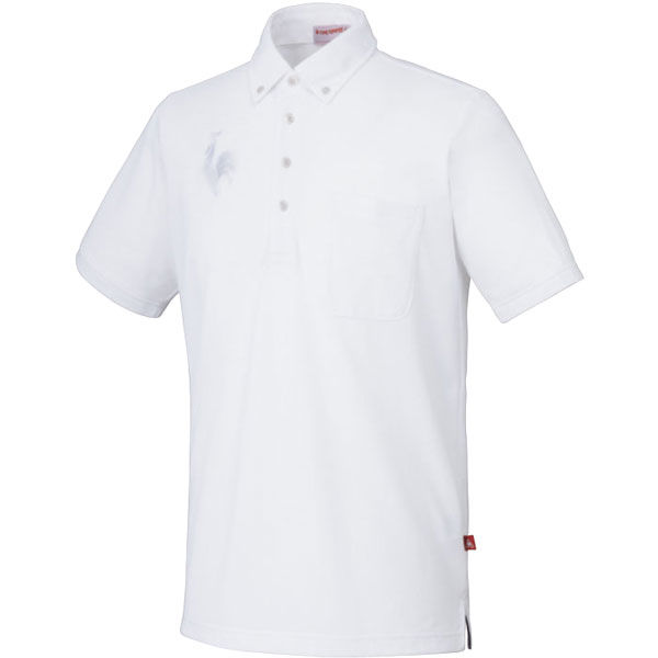 ルコックスポルティフ　ユニセックスボタンダウンシャツ　L　UZL3029-1-L　（直送品）