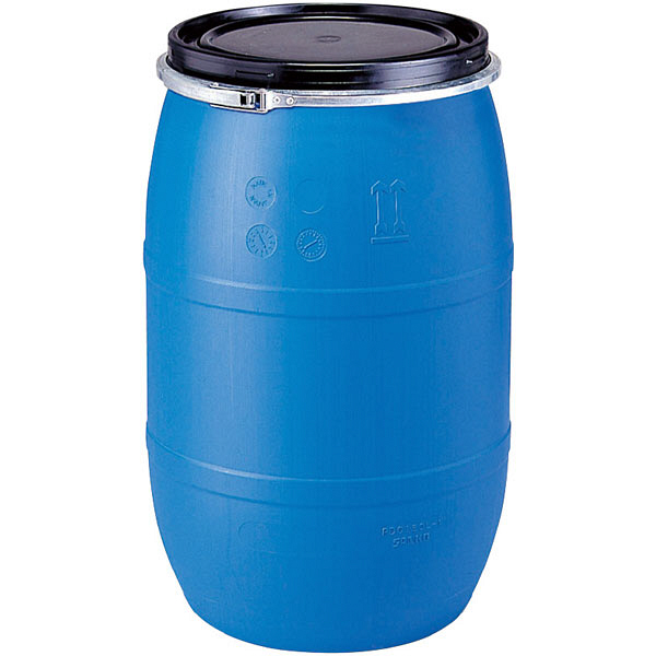 サンコー プラスチックドラム PDO120L-1 セットun有 85000701BLKDM 1個（直送品）