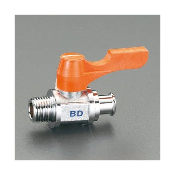 エスコ R 3/8”x12.0mm ミニボールバルブ(ドレン用) EA425BD-310