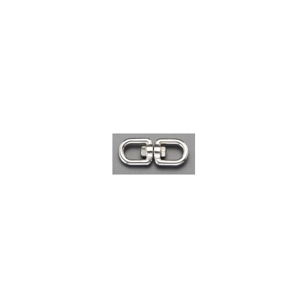 エスコ 6x 65mm Eye & スイベル(ステンレス製) EA638FH-52 1セット(10個)（直送品） 6,054円