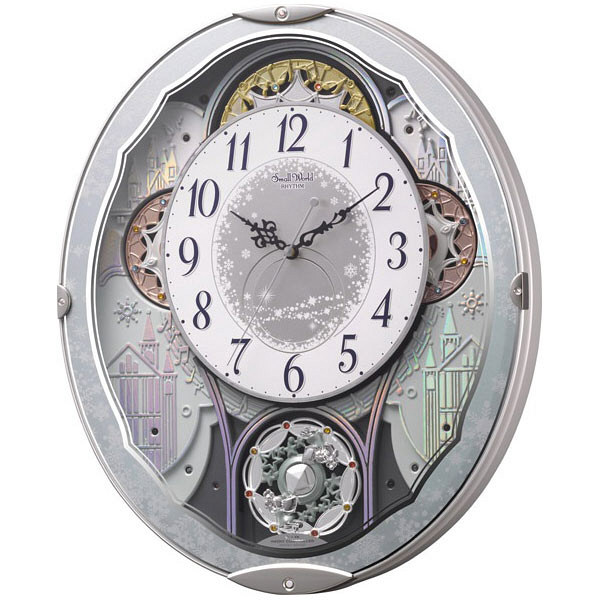 リズム時計 からくり スモールワールド 天気 - 掛時計/柱時計