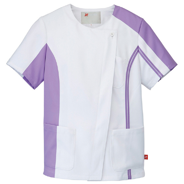 アイトス レディースジャケット 862004-069 ラベンダー SS 医療白衣（ナース服）（直送品）