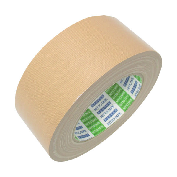 日東電工 日東 養生用布粘着テープ NO.7500 50mm×25m ダンボール NO7500X50DB 1巻 401-1759（直送品）