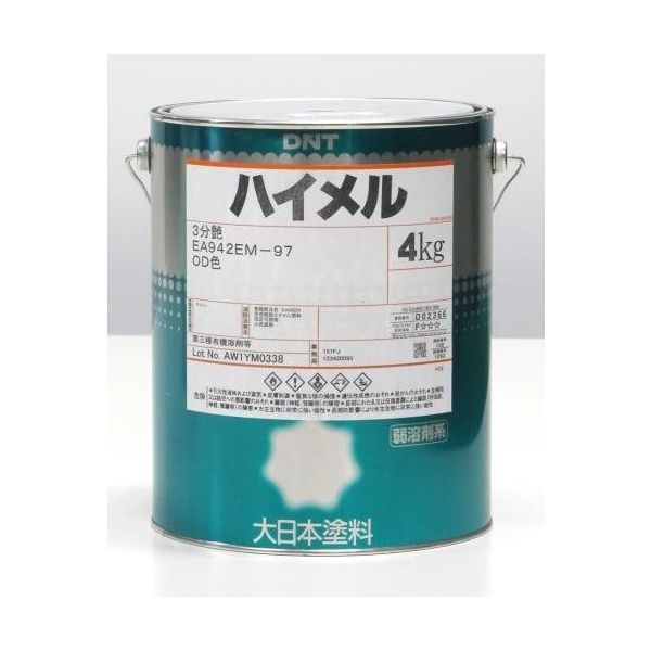 エスコ 4.0kg 油性・多目的塗料(OD色・3分艶) EA942EC-67 1缶（直送品）