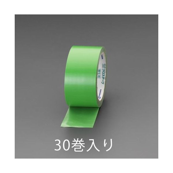 エスコ 50mmx25m 養生テープ(弱粘着/緑色/30巻) EA944ML-150B 1箱(30巻)（直送品）