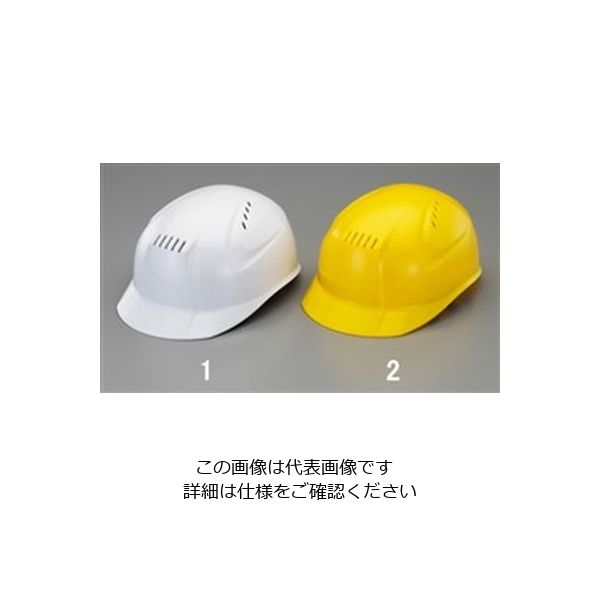 エスコ（esco） 軽作業用帽子（ホワイト） 1セット（4個） EA998AN-1