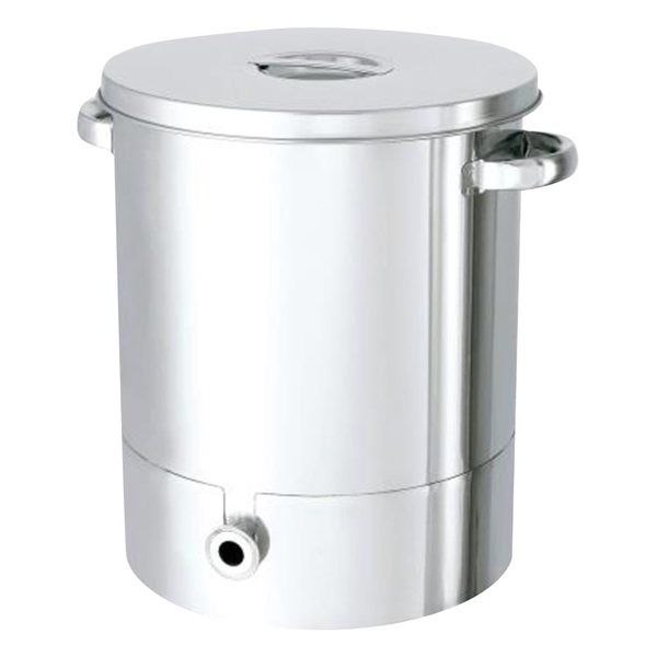MONOVATE 底部勾配型ステンレス容器 バルブ無 20L KTT-ST-30 1個 2-110-01（直送品）