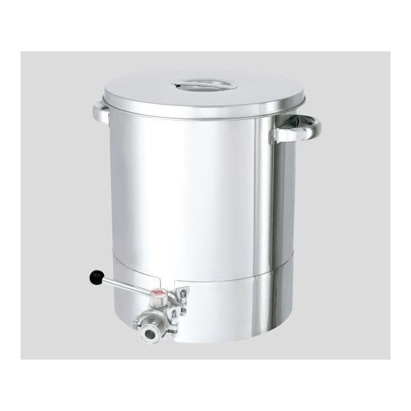 MONOVATE 底部勾配型ステンレス容器 バルブ付 100L KTT-ST-47H-BV 1個 2-111-04（直送品） - アスクル