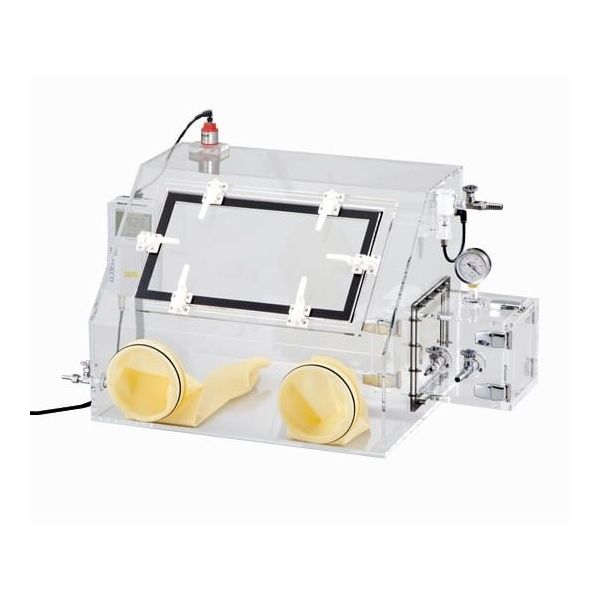 アズワン ガス置換型アクリルグローブボックス エアタイト600OXモニターツキ 1台 2-4952-04（直送品）