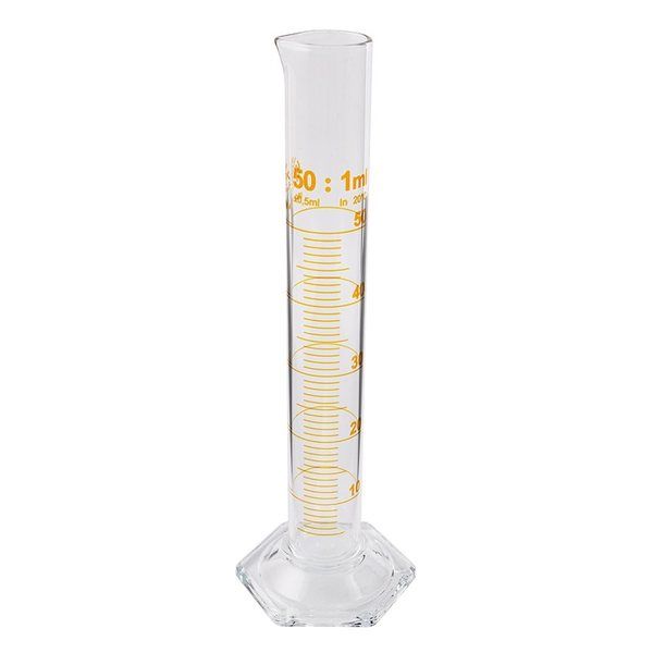 Kavalierglass メスシリンダー(クラスA) 50mL 1634AH/50 1個 2-569-04（直送品）