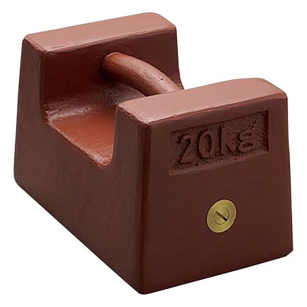 大正天びん製作所 枕型分銅 M1RFー20KA 20kg 2-441-01 1個（直送品）