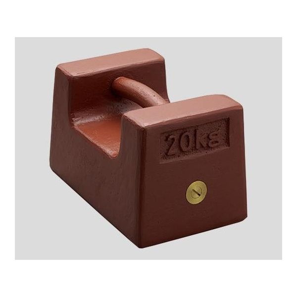 大正天びん製作所 枕型分銅 M2RFー20KA 20kg 2-442-01 1個（直送品）