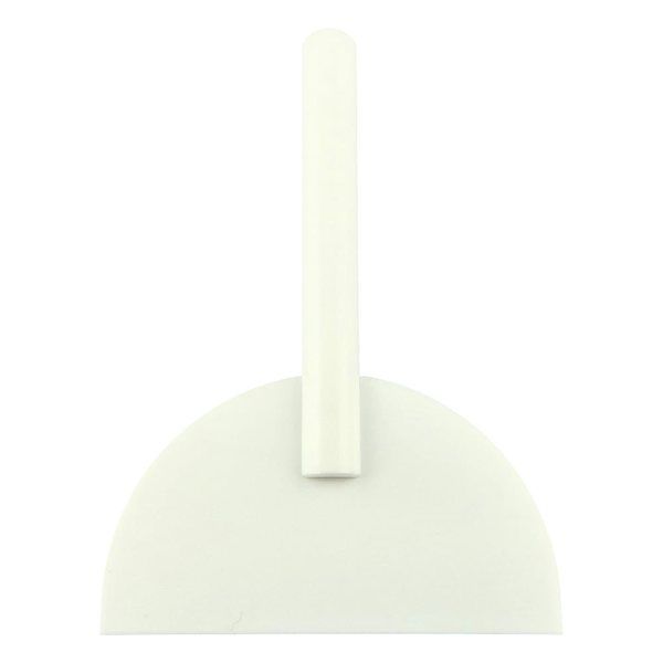 アズワン アズフロン(R)PTFEヘラ 半月型 特大 Hトクダイ 1個 2-782-04（直送品）