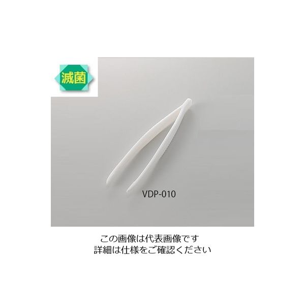 アズワン ビオラモ滅菌ディスポピンセット(個包装) VDP-010 1袋(50本) 2-6706-01（直送品）