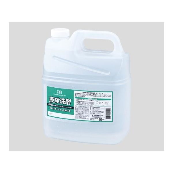 熊野油脂 液体洗剤(業務用) 4L 2-9168-01 1個（直送品） - アスクル
