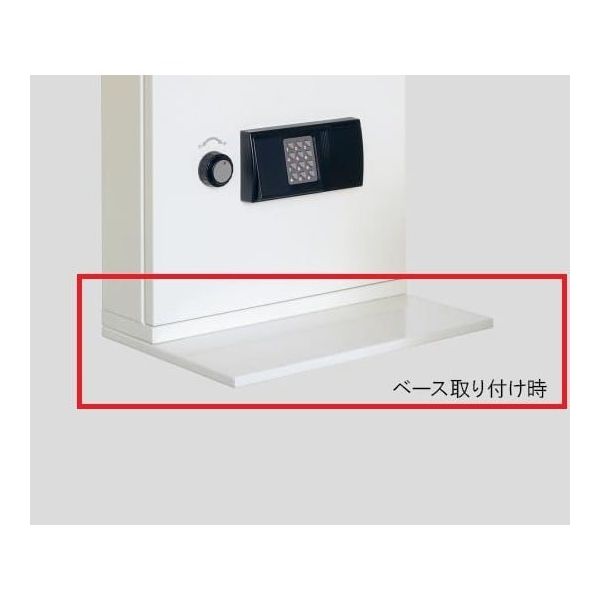 日本アイ・エス・ケイ キーボックス用ベース 400×270×14mm 2-8684-11 1個（直送品）