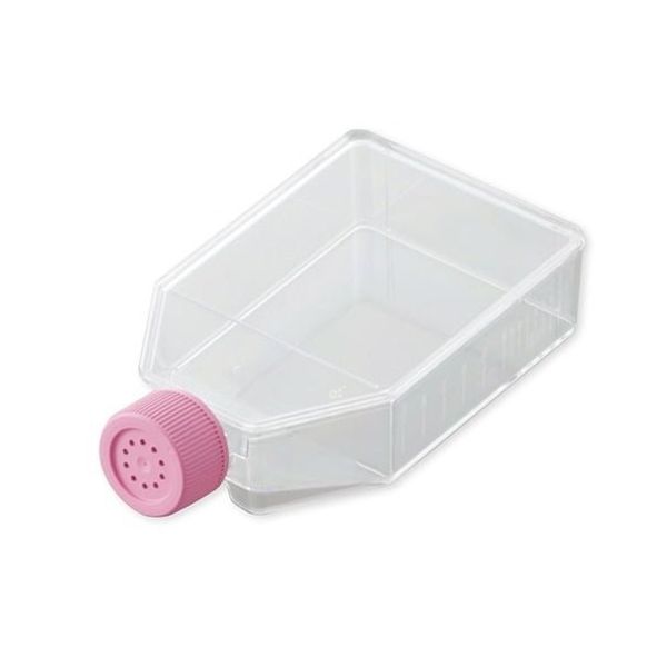 アズワン ビオラモ細胞培養フラスコ(ベントキャップ) 75cm2 1箱(5個×20包入) VTC-F75V 1箱(100個)（直送品）