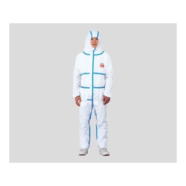 アズワン アズセーフつなぎ服(テープシールド付) XL 1着(1枚) 2-9351-04（直送品）