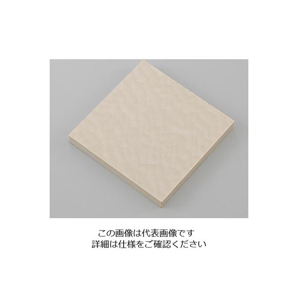 アズワン 樹脂板材 PEEK板 PEEK-050510 495mm×495mm 10mm 1個 2-9241-06（直送品）