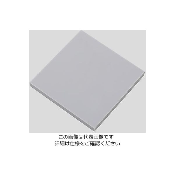 アズワン 樹脂板材 塩化ビニル板 PVCG-050510 495mm×495mm 10mm 1個 2