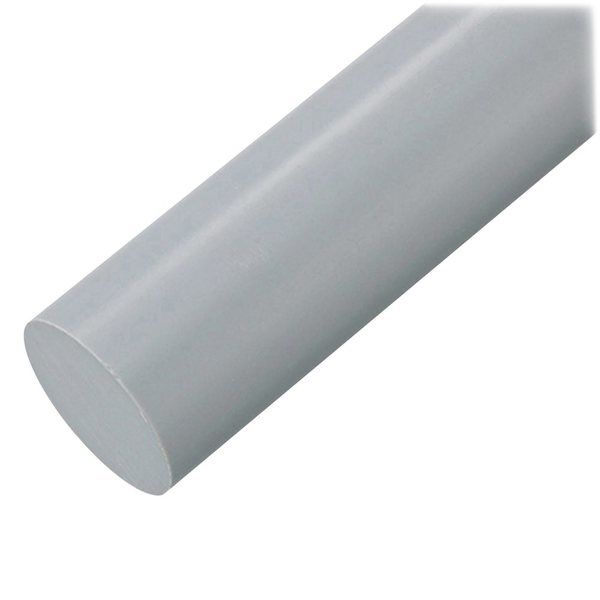 アズワン 樹脂丸棒 PVC φ60mm×1000mm 2-9589-14 1本（直送品）