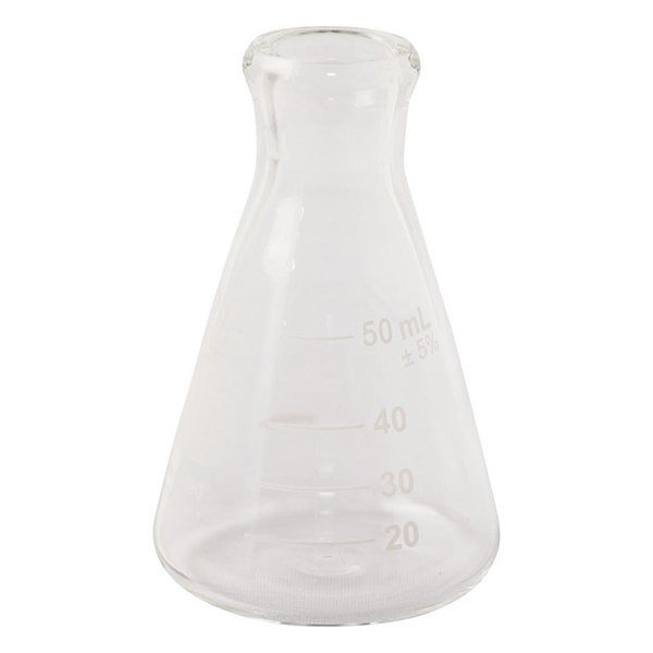 コーニングインターナショナル 三角フラスコ 50mL 4980-50 1個 2-9430-03（直送品）