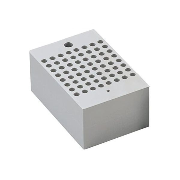 アズワン ドライバス(ビーズ・ウォーターバス兼用)用 ブロック 0.2mLPCRチューブ 64本用 MD-B0.2 1個 2-9500-11（直送品）