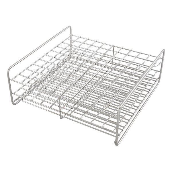 サンポー ステンレス試験管立 配列:10×10 サイズ:□20mm 18ー100L 1台 2-9502-41（直送品）