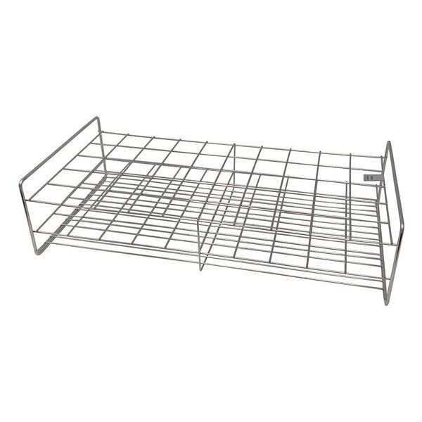 サンポー ステンレス試験管立 配列:5×10 サイズ:□40mm 38ー50H 1台 2-9502-60（直送品）