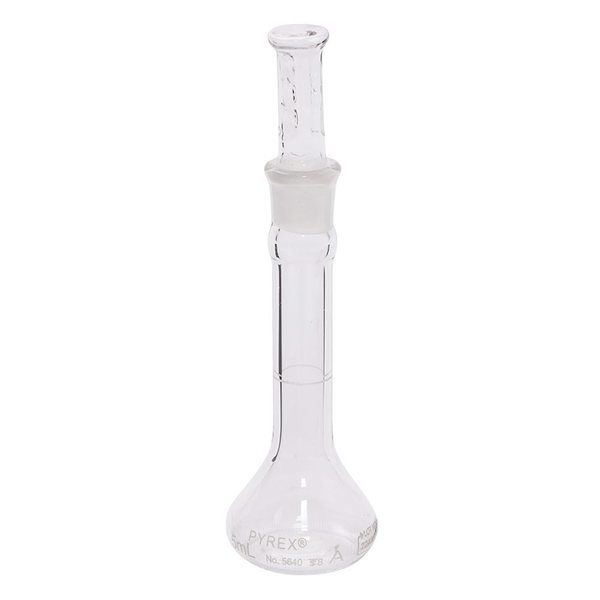 コーニングインターナショナル メスフラスコ CLassA 白 5mL 5640-5 1個 2-9474-03（直送品）